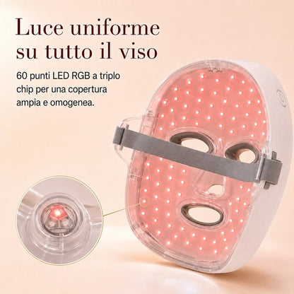 Maschera LED Wireless - La tua beauty routine a casa