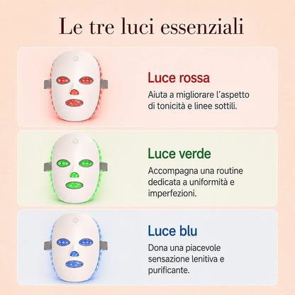 Maschera LED Wireless - La tua beauty routine a casa