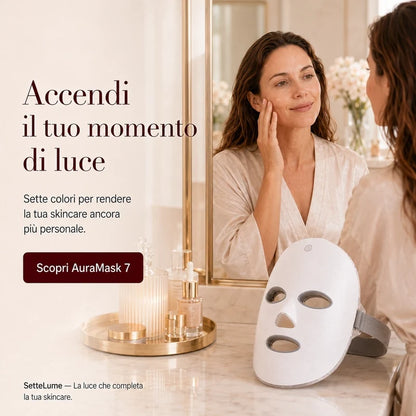 Maschera LED Wireless - La tua beauty routine a casa